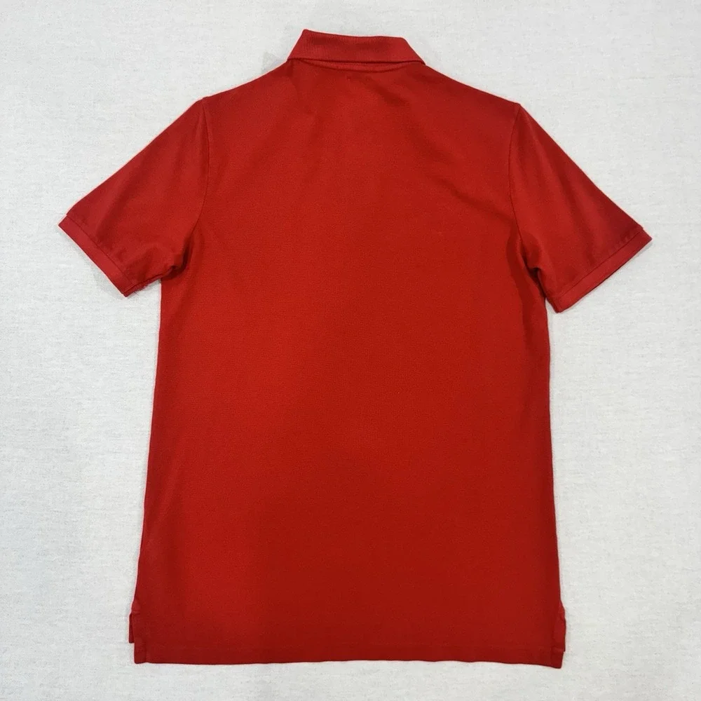 Polo Ralph Lauren Polo Shirt Men's Small Classic Fit Embroidered American Flag